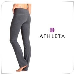 Athleta Straight Up PantS Slim Yoga Leggings Gray